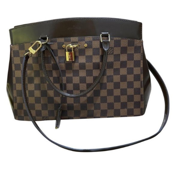 Louis Vuitton Handbags - 💯 Auth Louis Vuitton Rivoli Brown Satchel Bag